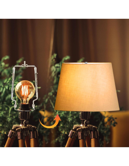 Soporte de Pantalla de Lámpara Mornajina 2Packs Ajustable