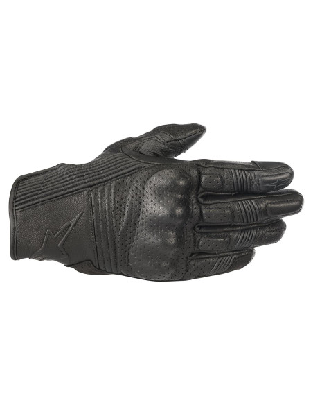 Guantes Alpinestars Mustang V2 Pequeño Negro Cuero