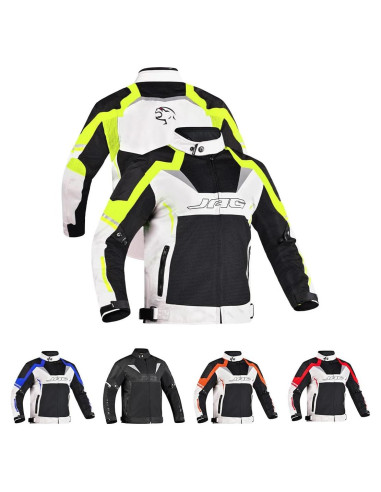 Chaqueta de Motocicleta JAG Horizon - Alta Visibilidad CE Nivel 1