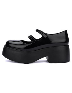 Zapatos Mary Jane Melissa Farah para Mujeres - Negro 30.68x28.10cm