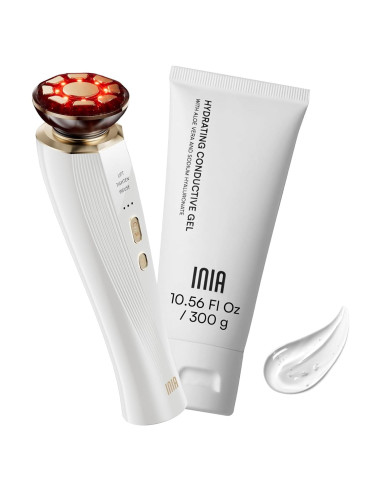 Dispositivo Facial INIA 3 en 1 Luz Roja y Masajeador