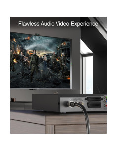 Cable Coaxial BlueRigger RG6 10.67M Alta Velocidad CL3 2