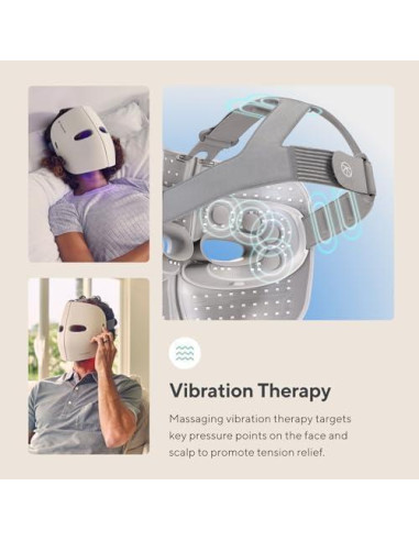 Máscara TheraFace LED Facial Antienvejecimiento 18x20cm