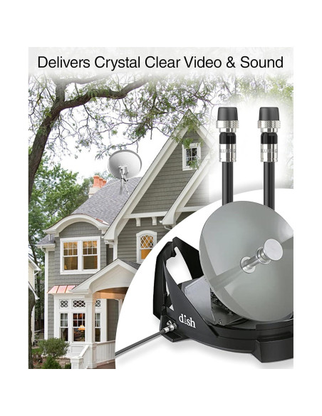 Cable Coaxial BlueRigger RG6 10.67M Alta Velocidad CL3