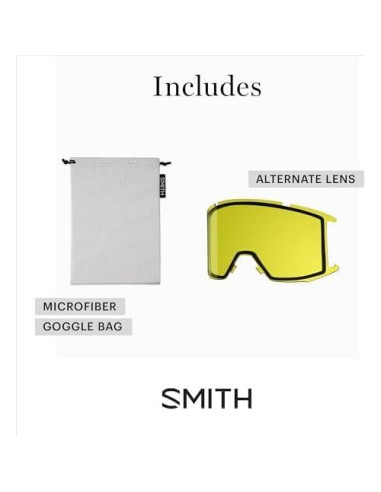 Gafas de Nieve SMITH Squad ChromaPop Aloe - Unisex Adulto