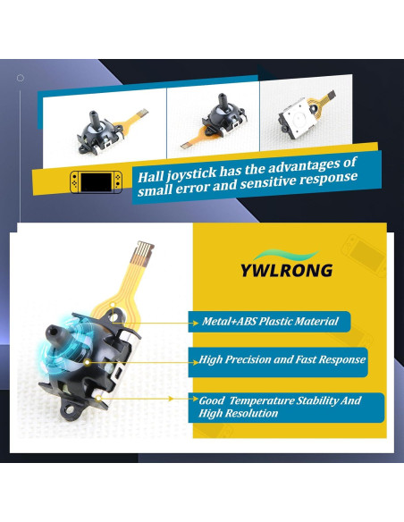 Joystick de Efecto Hall para Lenovo Legion Go - Reemplazo 3D