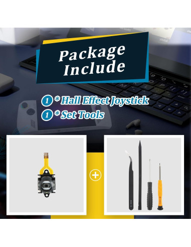 Joystick de Efecto Hall para Lenovo Legion Go - Reemplazo 3D