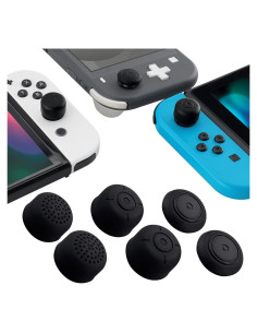 eXtremeRate 3 Pares Tapas Antideslizantes para Joy-Con