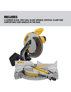 Sierra Ingletadora DEWALT DWS715 12" 15A Bisel Simple 2