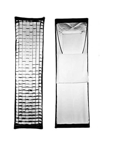 Softbox Godox 30x120cm con Rejilla Panal y Montura Bowens