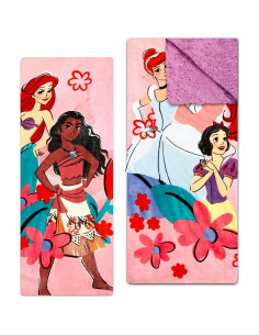 Saco de Dormir Princesa Disney 68.6x142.2 cm con Almohada 2