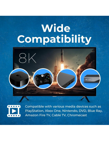 Interruptor Matriz HDMI 8K OREI BK-402A 4x2 con Extractor de Audio