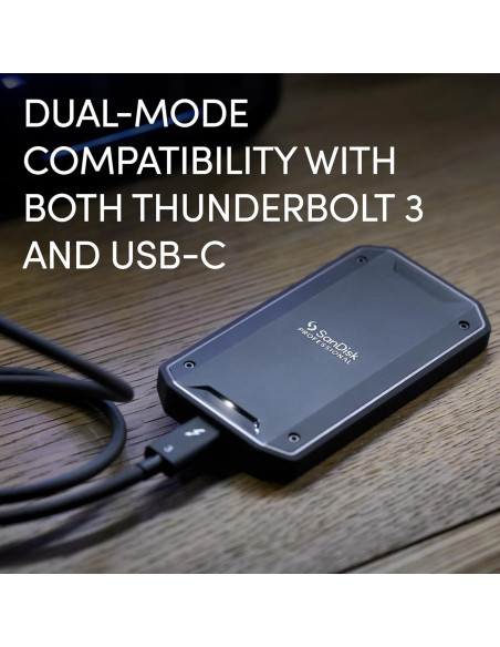 SanDisk Professional PRO-G40 SSD 1TB - 3000MB/s Thunderbolt 3 USB-C