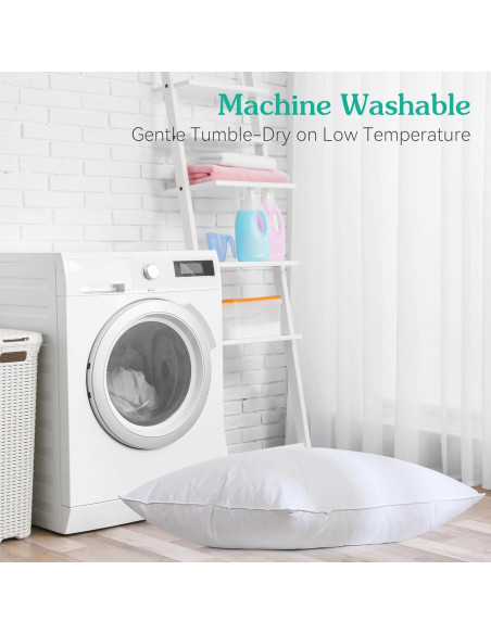 Almohada de Plumas de Ganso Tres Gansos Reina 600 Hilos