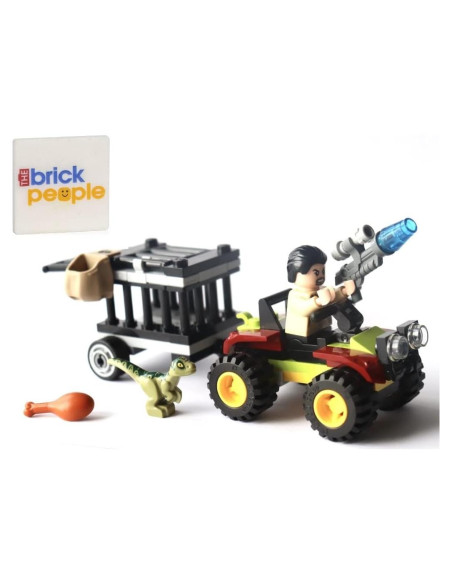 Set de Transporte Bebé Dino LEGO Jurassic World con Vic Hoskins