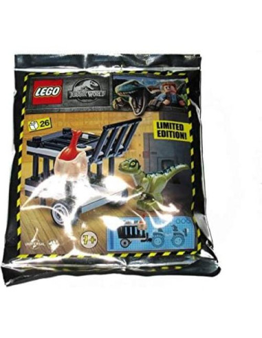 Set de Transporte Bebé Dino LEGO Jurassic World con Vic Hoskins