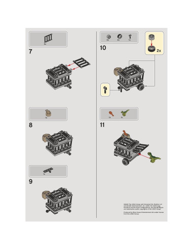 Set de Transporte Bebé Dino LEGO Jurassic World con Vic Hoskins