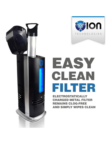 Purificador de Aire Iónico OION B-1000 con Filtro Carbono UV-C