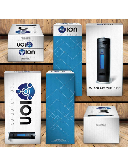 Purificador de Aire Iónico OION B-1000 con Filtro Carbono UV-C