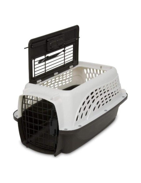 Transportadora Petmate para perros y gatos 48 cm blanca