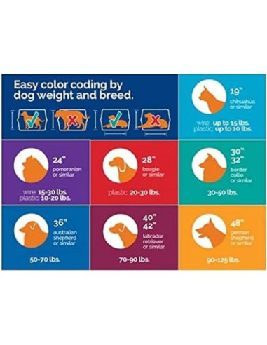 Transportadora Petmate para perros y gatos 48 cm blanca