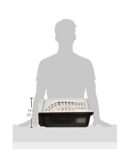 Transportadora Petmate para perros y gatos 48 cm blanca