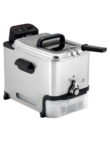 Freidora Profunda T-fal 3.5L Acero Inoxidable 1700W