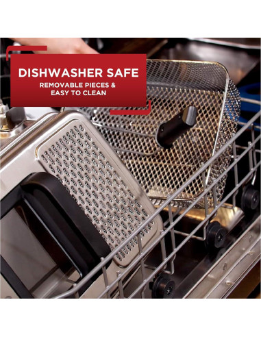 Freidora Profunda T-fal 3.5L Acero Inoxidable 1700W