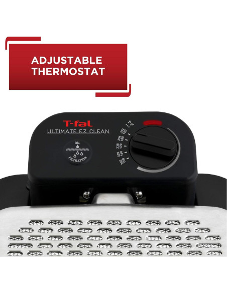 Freidora Profunda T-fal 3.5L Acero Inoxidable 1700W