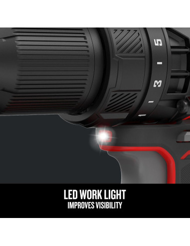 Taladro Atornillador Inalámbrico Craftsman V20 20V 1,27 cm