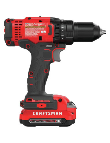 Taladro Atornillador Inalámbrico Craftsman V20 20V 1,27 cm