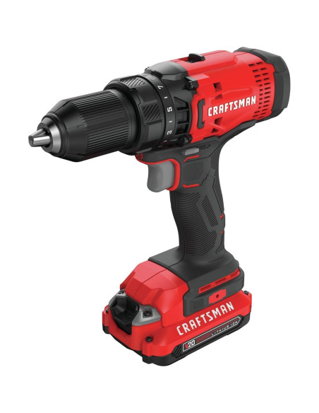 Taladro Atornillador Inalámbrico Craftsman V20 20V 1,27 cm
