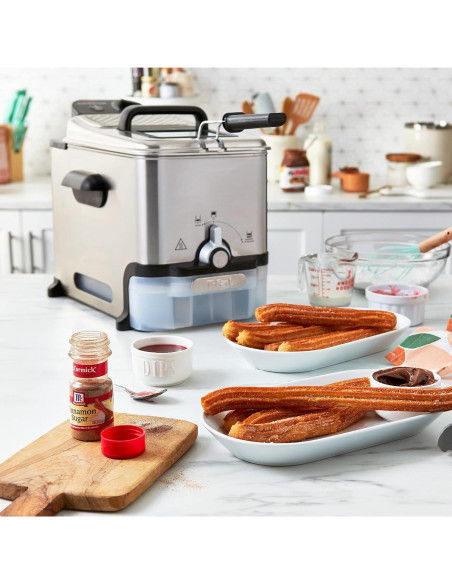Freidora Profunda T-fal 3.5L Acero Inoxidable 1700W