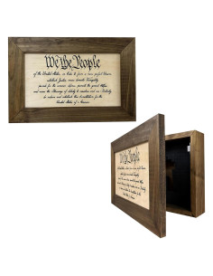 Gabinete de Armas Oculto Bellewood Designs Preambulo 45,72x30,48cm