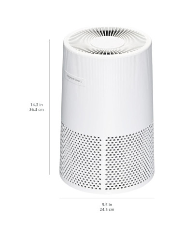 Purificador de Aire Amazon Basics AC2224A 3 Etapas 99 m