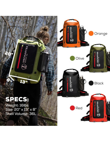 Kit de Supervivencia Uncharted Supply Co. Seventy2 Pro 2 Pers.