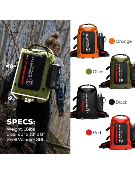 Kit de Supervivencia Uncharted Supply Co. Seventy2 Pro 2 Pers.