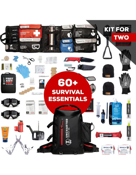 Kit de Supervivencia Uncharted Supply Co. Seventy2 Pro 2 Pers.