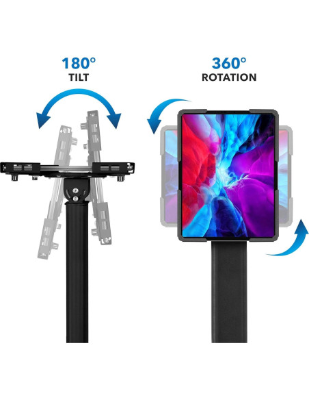 Soporte Kiosco Antirrobo Mount-It! para Tabletas 9.7-13"
