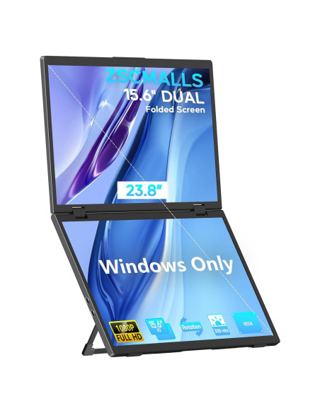 Extensor de Pantalla ZSCMALLS 15.6" 1080P USB-C Plegable