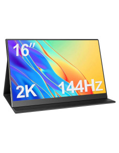 Monitor Portátil 2K Lasitu 16" 144Hz IPS 100% sRGB