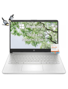 Portátil HP 14" Intel 16GB RAM 512GB SSD Windows 11