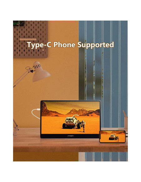Monitor Portátil INNOCN 15.6" OLED 1080P USB C HDMI