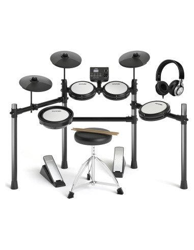 Batería Electrónica AODSK AED-403 con Pads de Malla