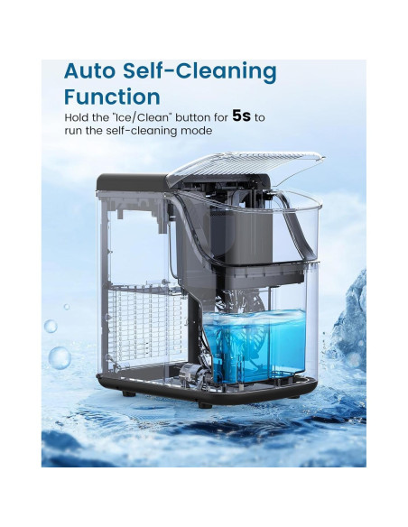 Máquina de Hielo Nugget COWSAR Z5815NB 15.42 kg/día