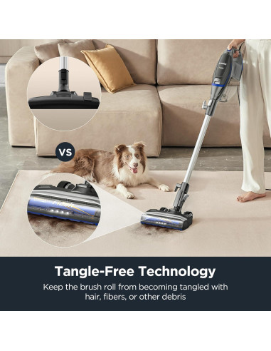 Aspiradora de varilla Eureka NES520BL para pelo de mascota