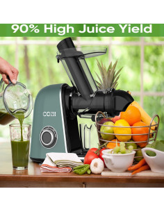 Extractor de Jugo COZII 1520B Frío 150W Silencioso 9.14cm 2
