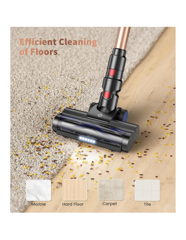 Aspiradora Inalámbrica NADALY A13 120W 1.5L Antienredos