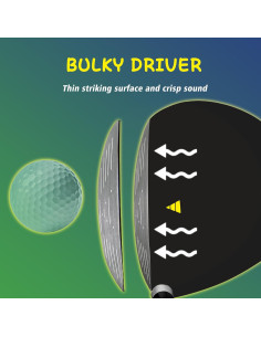 Juego de Palos de Golf PGM JRTG004-2 para Niños - Mano Derecha 2