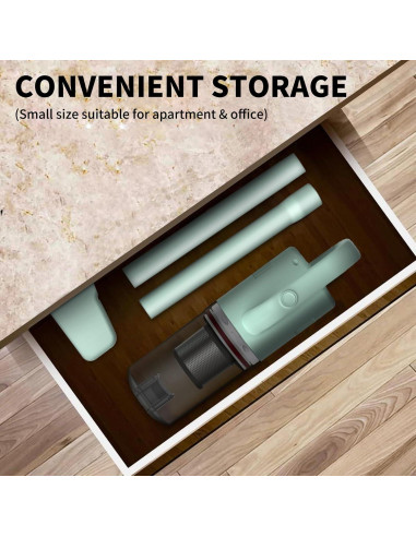 Aspiradora Inalámbrica KEROMEE BW119 2 en 1 para Mascotas